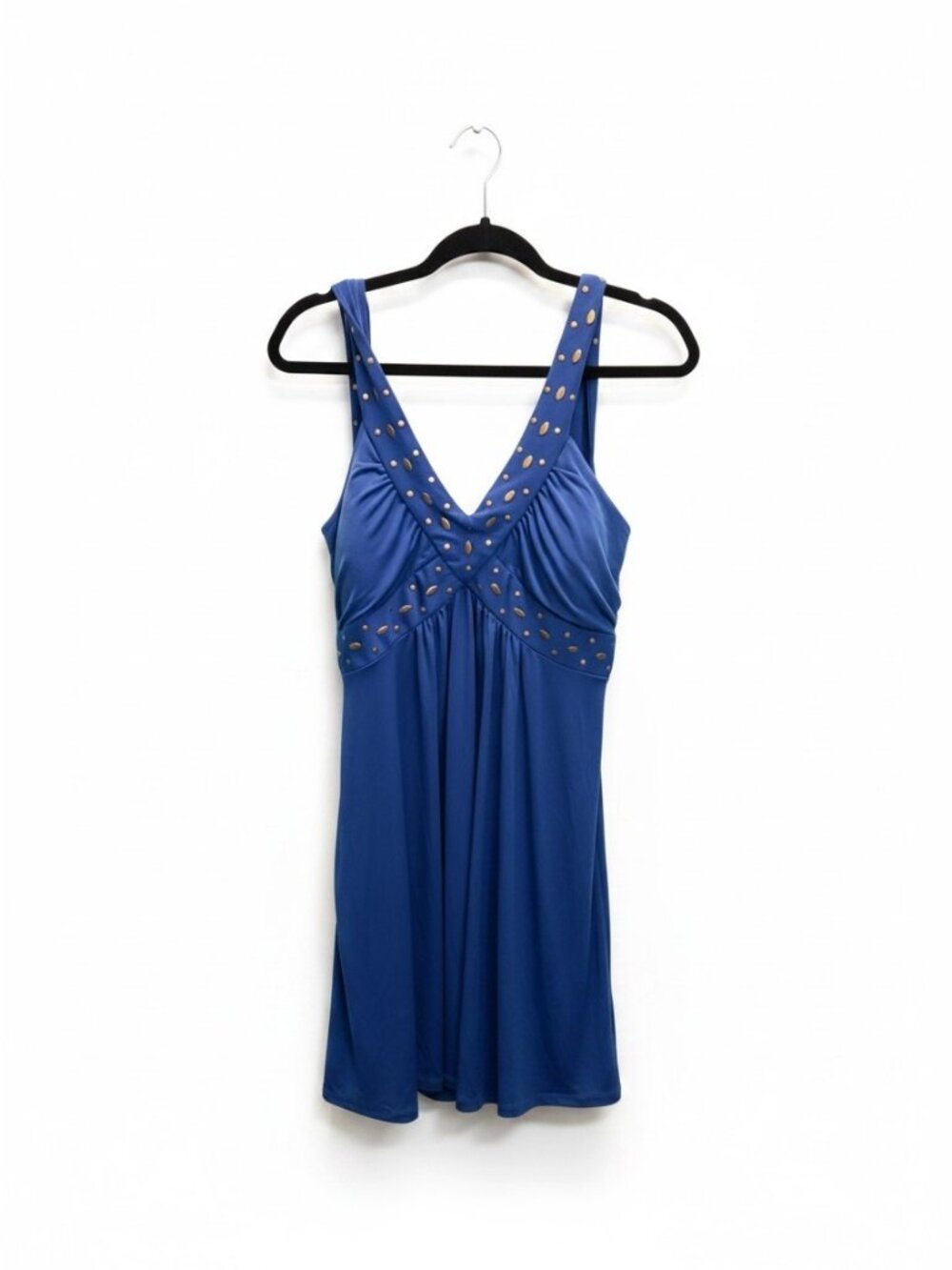 Style&Co Blue Embellished Sleeveless Dress – Women’s XL